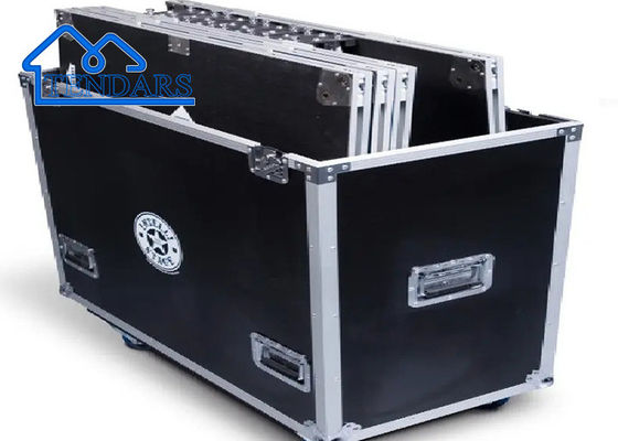 Custom Aluminium Billig Portable Bühne, Konzertbühne mit Vorhang gepackt durch Flugkoffer