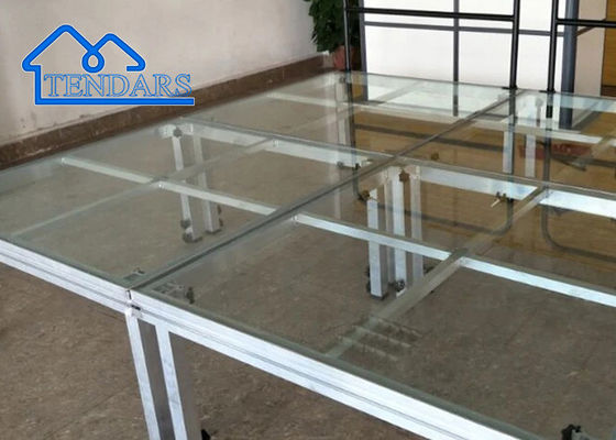 Billiges tragbares 4x4ft-DJ-Licht Bühnenplattform, Quadratkreis-Bogen-Dreiecksleiter