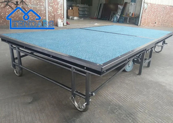 Ausrüstung Aluminium Verstellbare tragbare Stahlbühne Plattform Klappbare Stahlbühne für Outdoor-Veranstaltungen