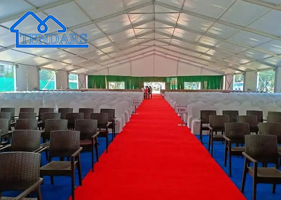1000 Sitzplätze Dekoration im Freien Party Zelt Heavy Duty Hochzeitsveranstaltung Zelt Hochzeit Canopy zum Verkauf