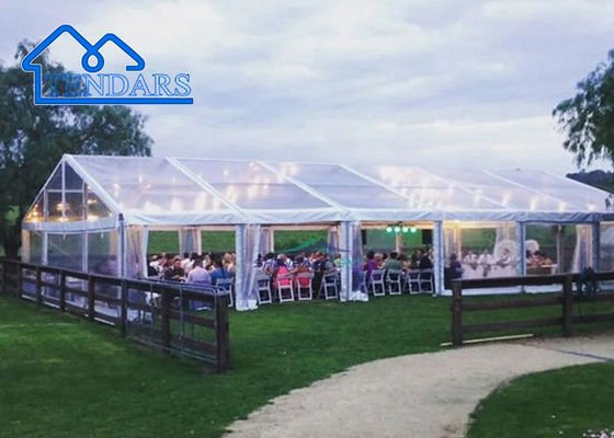 Großes Hochzeitszelt im Freien 30m für Partys, UV-beständiges Hochzeitszelt im Freien