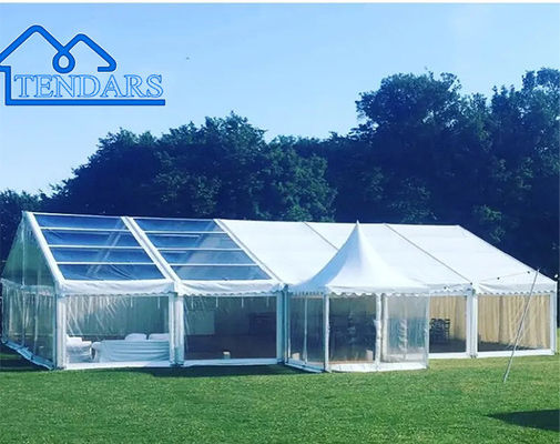 Unendliche Erweiterung, Hochzeitsfestzelt, Outdoor-Event-Unterstand, erweiterbares, modulares Vordach-Design
