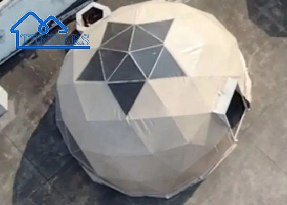 Außengestaltetes kommerzielles wasserdichtes PVC-Dome-Campingzelt für die Konferenzlagerung