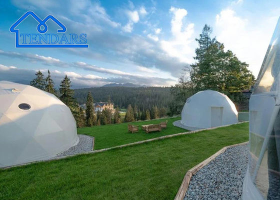 Handelsschutz kombiniertes PVC-UV-Igloo-Dom-Zelt für Outdoor-Aktivitäten