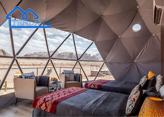 Neues Design Hotel Polycarbonat Kuppel Glamping Zelt Modular Prefab PC Kristall Blase Kuppel Haus für Resort