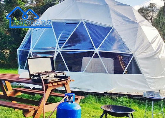 Event-Dome-Zelt, Luxus-Outdoor-Geodädisches Camping-Zelt, Gewerbliches Dome-Zelt Glamping mit Bad