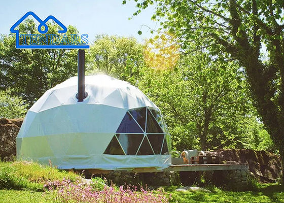 Könnte man ein eigenes Igloo Luxus Outdoor PVC Dome Hotel Haus Geodätische Kuppeln Glamping Zelt zum Verkauf