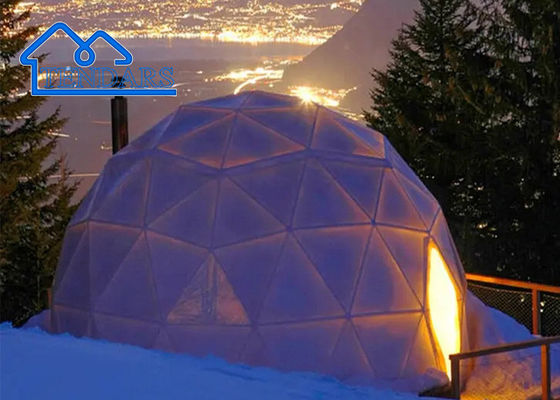 Wasserdicht für die vier Jahreszeiten, Glamping-Hotel, Wohnzimmer, Kuppelzelt für 2-3 Personen