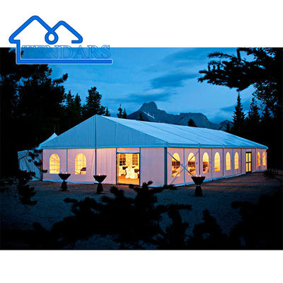 Gewerbliche Aluminiumrahmen Pvc-Dachzelt Anti-Stretchen Amazon Party Zelte