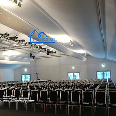 Elegante Outdoor-Funktion Verpflegung PVC-Seitenwände Hochzeitszelt Hochzeitsmarke zu verkaufen