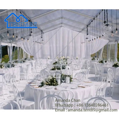 500 Personen Großer Sand Weiß Custom Marquee Party Hochzeitszelt Party Marquee zum Verkauf