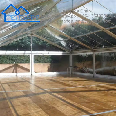 Klare PVC-Abdeckung aus Aluminiumlegierung, dekoratives Futter, Festzelt, Partyzelt, Event-Zelt für Event-Festzelt