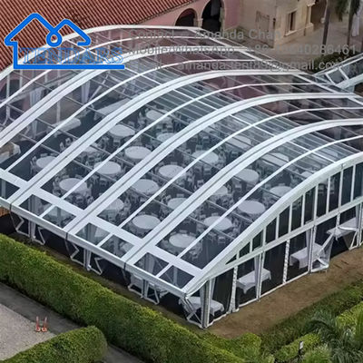 Außerhalb kundengebundenes neues Hochzeits-transparentes Hochzeits-Festzelt für Ereignis-Festzelt-Zelt