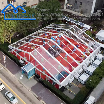 Billiges Modeklares PVC-Professionelles Großes Aluminium-Outdoor-Marquee-Zelt zum Festverkauf