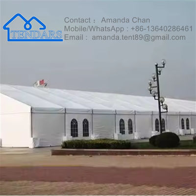 UV-Widerstand, Flammschutz Outdoor Aluminium Pvc Lagerzelt Lager Industriezelt auf Lager