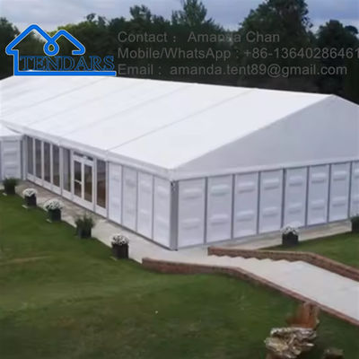 Großes Outdoor-Zelt aus Aluminiumlegierung mit PVC-Wand für Lagerung, Hochzeit, Messe