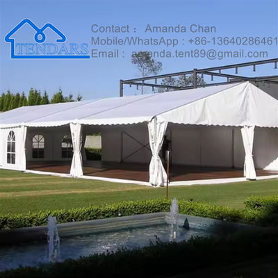 Auf Wunsch entworfenes Permanentes Aluminium Outdoor Pvc Industrielager Lagerzelt