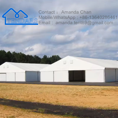 Anpassung Permanent Aluminium Outdoor PVC Industrielager Großlagerzelt