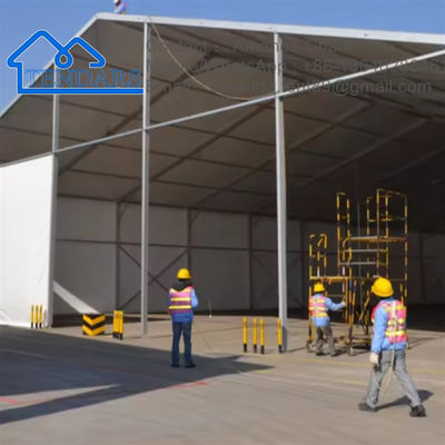 Besondere Größe Weißes Schwergewicht Aluminiumrahmen Marquee PVC Dachdachrahmen Zelte