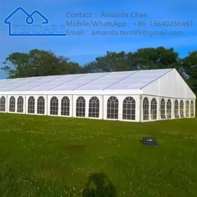 Custom Aluminiumlegierung PVC-Abdeckung Marquee Hochzeitsveranstaltung Outdoor-Party-Zelte