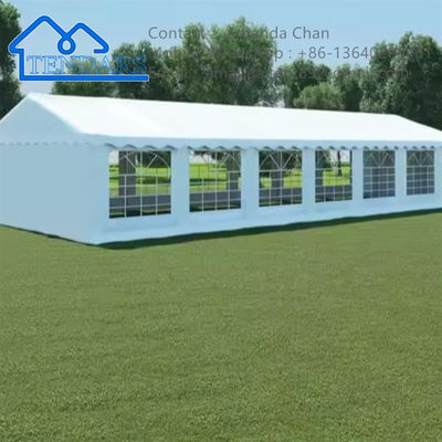 Weiße Luxus-Aluminiumrahmen-Hochzeits-Festzelt-Zelt-Partei-Ereignis-Überdachungs-Struktur im Freien