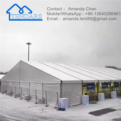 Galvanisierter Stahlrahmen 6x12m Große Party Marquee Zelt 850g/m2 PVC Stoff abnehmbare Seitenwände für Jahrestag