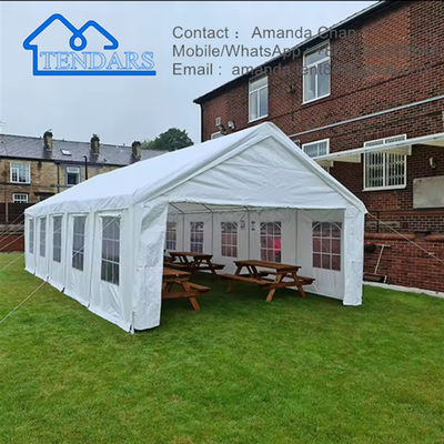 Schnelle Montage 10x15m Party Marquee Zelt Schwerlast Aluminiumrahmen UV-beständig für Geburtstagsfeiern