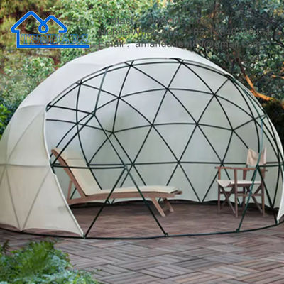 Star Gazing Kleines PVC Geodätisches Kuppelzelt Luxus Glamping Hotel Kuppelzelt zum Campen