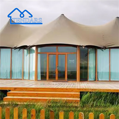 UV-beständiges modernes Campinghaus Zelt Resort Hotel Zelt für Glamping Resort