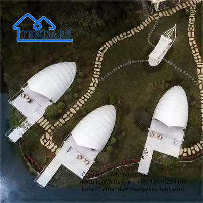 Outdoor Camping Schalen Schatten Zelte Haus Resort Luxus Zelt Für Glamping