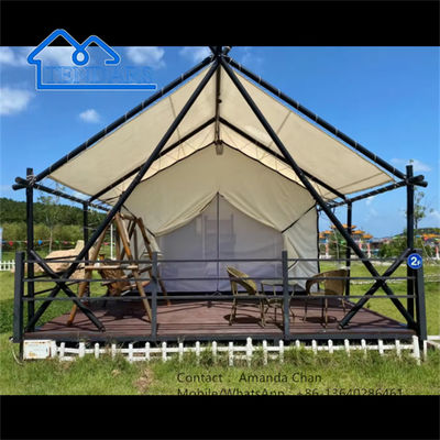 Professioneller Lieferant Große wasserdichte Luxus Camping Resort Hotel Safari Zelt