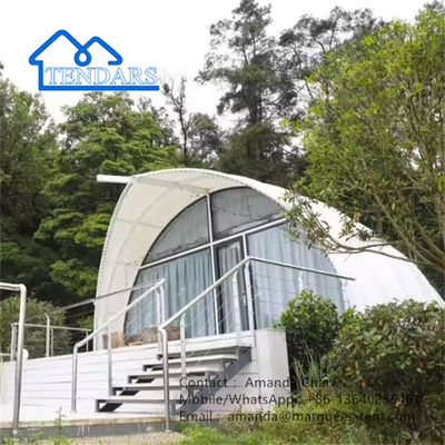 Außen-Wasserdicht Luxus-Schale-Hotel-Zelt Glamping Beach Resort Zelte