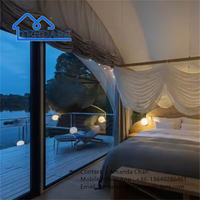angepasste Membranstruktur Camping Hotelzelt für Outdoor Luxus Resort