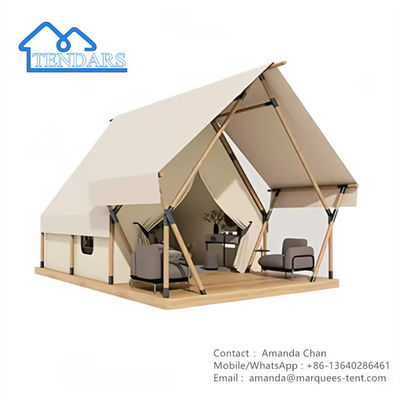 Luxus Camping Hotel Zelt Resort House Hotel mit Bad Leinwand Safari Zelt