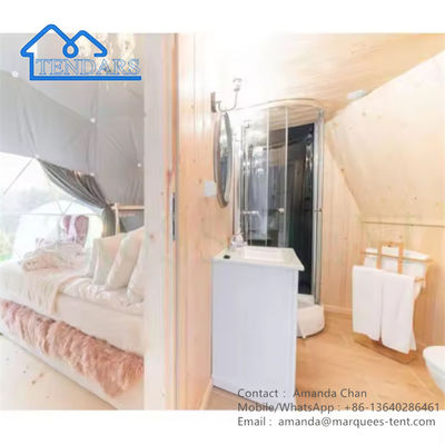 PVC-Dom-Zelt Messe-Zelt Camping-Resort-Zelt mit Runden Tür für Hotel