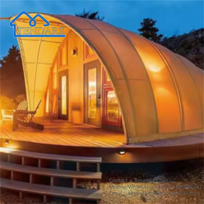 Long Life Camping Luxus Glamping Shell Shape Hotel Zelt für das Resort im Freien