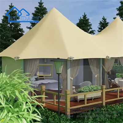 Außen Hot Dip Galvanizing Struktur Wasserdichtes Camping Hotel Zelt für Resort