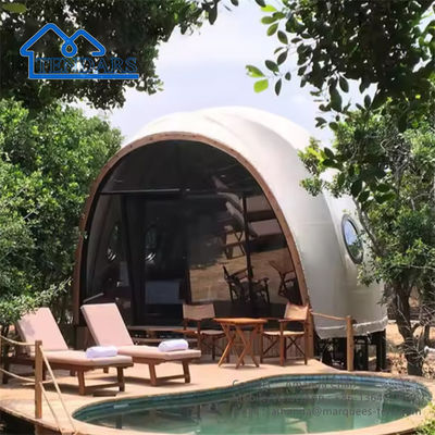 Reisen Urlaub Camping Zelt mit Bad und Toilette Resort Villa Hotel