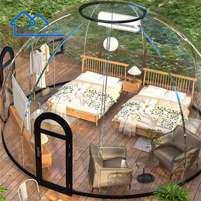 Hotel Glamping Dome Zelt Transparent Resort Hotel Zelt für Camping im Freien