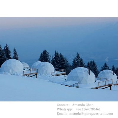 Outdoor Luxury Living Resort Dome Zelt Galmping Dome Clear PVC Haus Gartenzelt für Veranstaltung