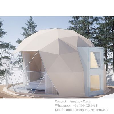 Glamping-Dom-Zelt mit hohem Temperaturbeständigkeit, Hotelzelt
