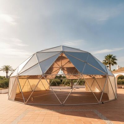Premium UV-Schutz Aluminium Party Marquee Zelt reflektierendes Dach für spanische Sommer-Outdoor-Events