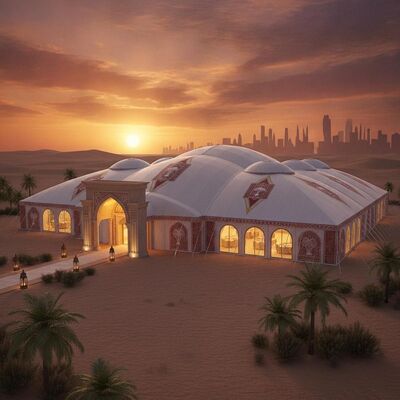 Riad Jeddah Saison Entertainment Festival Party Marquee Zelt Große Kapazität für saudische kulturelle Veranstaltungen KSA