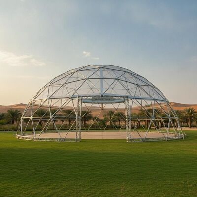 Aluminiumlegierung Party Marquee Zelt UV-beständige PVC-Dachabdeckung für Katar Outdoor-Hochzeiten