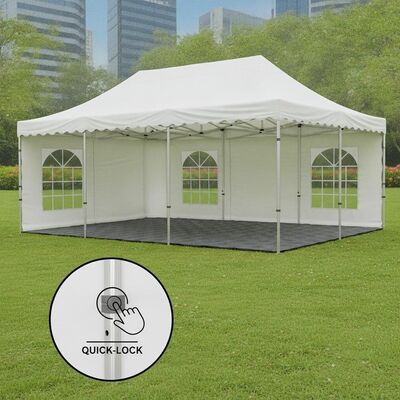 Schnelle Einrichtung Klappzelt für Party-Marquee-Zelt-Knopfrahmen Singapur Firmenveranstaltung Canopy Shelter