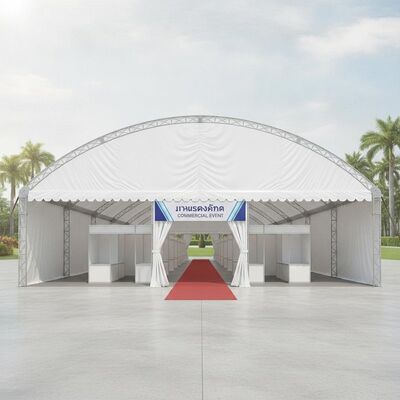 Hochleistungs-PVC-Party-Markiertelt Thailand Handelsveranstaltung Ausstellung Messe Dachboden Schutz
