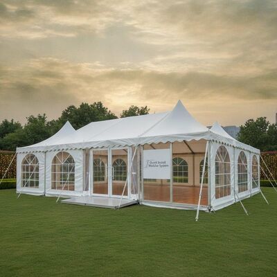 Schnellinstallations-Modulares Aluminium-Partyzelt mit erweiterbarem System für Event-Verleihfirmen