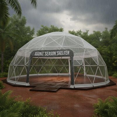 Waterproof Aluminum Party Marquee Tent Nigeria Rain Season Outdoor Event Shelter