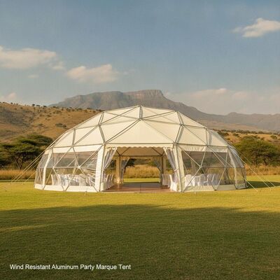 Windbeständige Aluminium Partyzelt-Markise Südafrika Outdoor-Eventstruktur