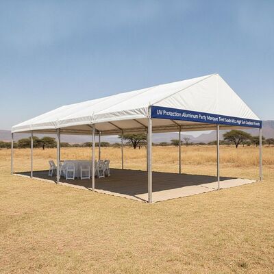 UV-Schutz Aluminium Party Marquee Zelt Südafrika Hochsonne Outdoor Events